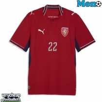 Czech Republic Tomas Soucek #22 Replica Home Shirt World Cup 2026 Short Sleeve